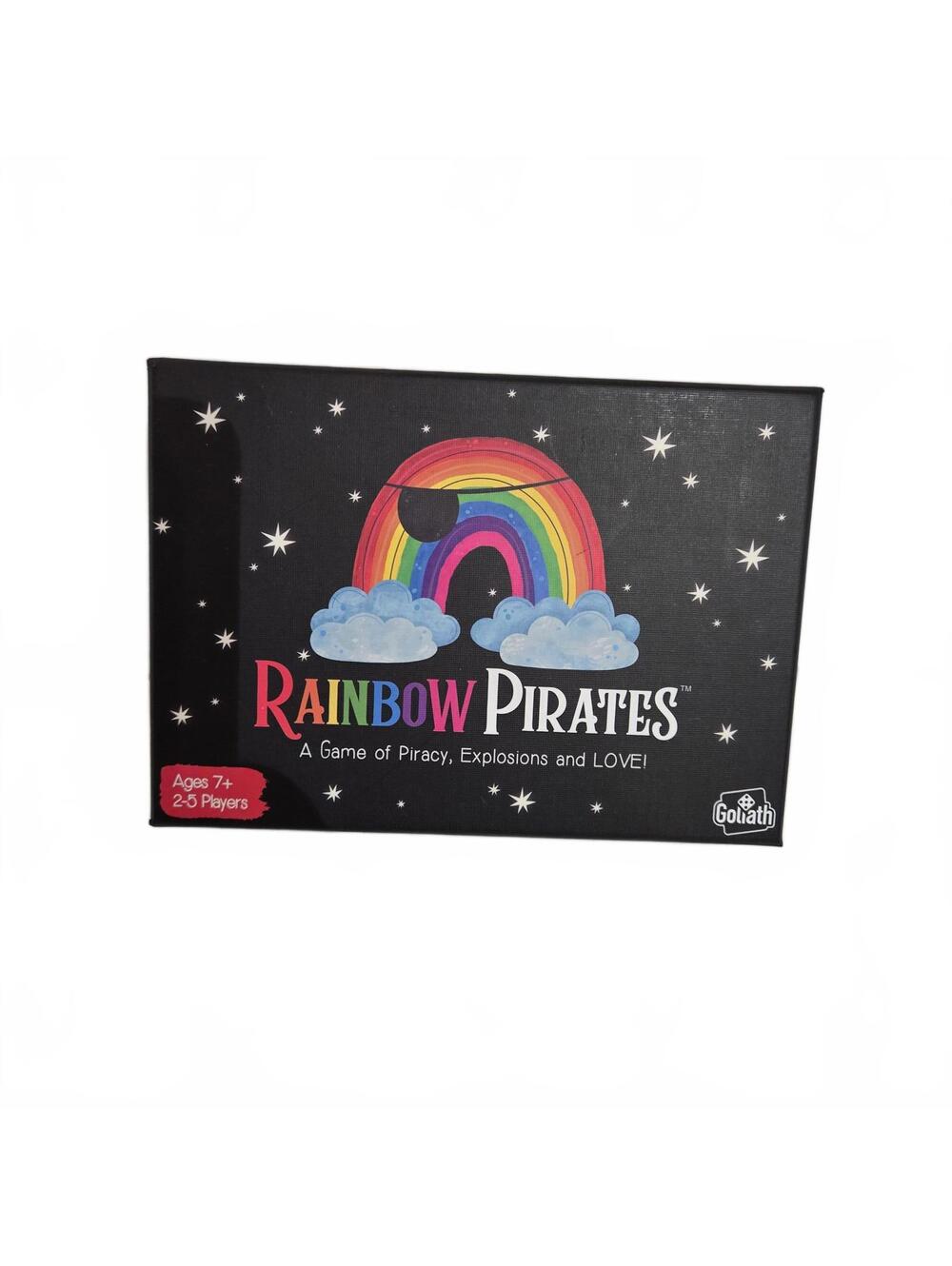 Rainbow Pirates Family Card Game / 7+ / 2-5 players / EUC